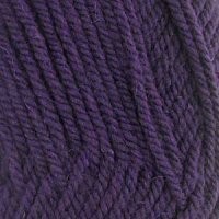 Пряжа для вязания ПЕХ "Популярная" (50% импортная шерсть, 45% акрил, 5% акрил высокообъёмный) 10х100г/133м цв.698 т.фиолет