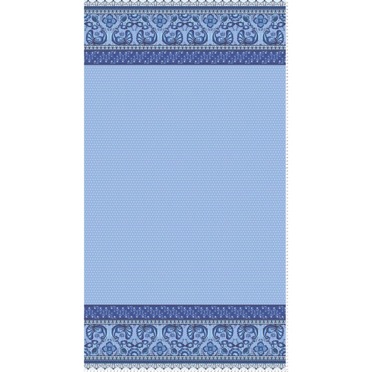 Ткань для пэчворка PEPPY Лазурное Чудо Панель 110 г/м  100% хлопок цв.ЛЧ-05 голубой уп.60х110 см