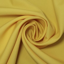 Ткань Габардин 180 г кв.м 100% полиэстер шир.148 см арт.Р.15323.16 цв.16 желтый уп.25м