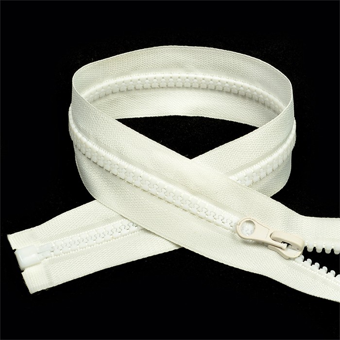 Молния MaxZipper трактор №5 1 замок, 45см, цв.F102 молочный