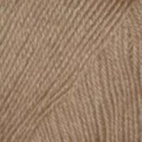 Пряжа для вязания ПЕХ "Кроссбред Бразилия" (50% шерсть, 50% акрил) 5х100г/490м цв.431 бежевый меланж