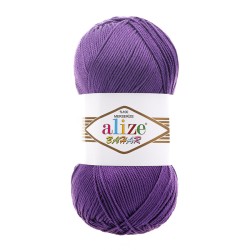 Пряжа для вязания Ализе Bahar (100% мерсеризированный хлопок) 5х100г/260м цв.044 фиолетовый