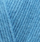 Пряжа для вязания Ализе Cotton gold (55% хлопок/ 45% акрил) 5х100г/330м цв.236 синий электрик упак (1 упак)