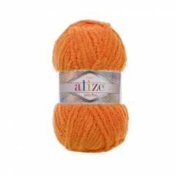 Пряжа для вязания Ализе Softy Plus (100% микрополиэстер) 5х100г/120м цв.006 оранжевый