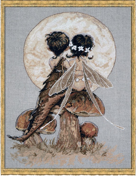 Набор для вышивания NIMUE арт.56-M005 K Clair de Lune (Лунный свет) 21х30 см