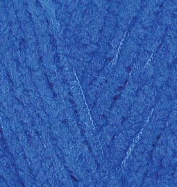 Пряжа для вязания Ализе Softy (100% микрополиэстер) 5х50г/115м цв.141 василек