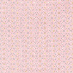 Ткань для пэчворка PEPPY Молочные Сны Фланель 175 г/м  100% хлопок цв.МС-08 розовый уп.100х110 см