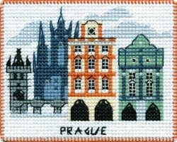 Набор для вышивания ОВЕН арт. 1066 Столицы мира. Прага 9х7 см упак (1 шт)