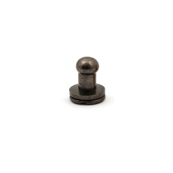 Пукля металл TBY-1503 5-8мм цв. черный никель уп. 50шт