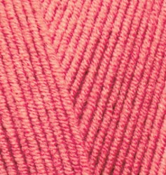 Пряжа для вязания Ализе Cotton gold (55% хлопок/ 45% акрил) 5х100г/330м цв.038 коралловый упак (1 упак)