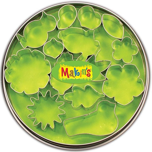 Makins Набор каттеров "Цветы и листья", 15 шт. арт.37005