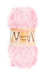 Пряжа VISANTIA TRAFKA (100% полиэстер) 5х100г/150 м цв.0013 бл.розовый