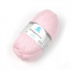 Пряжа для вязания КАМТ "Белорусская" (50% шерсть, 50% акрил) 5х100г/300м цв.293 розовый песок