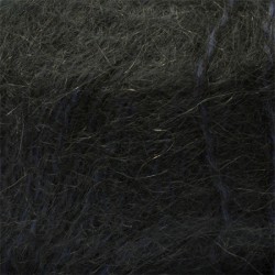 Пряжа для вязания КАМТ Мохер Голд (60% мохер/ 20% хлопок/ 20% акрил) 10х50г/250м цв.003 черный упак (1 упак)
