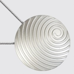 Магнитные клипсы для штор "Спираль" с тросом (30 см) цвет №3