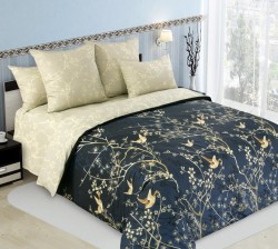 Ткань Сатин 120 г/м 100% хлопок шир.220 см арт.D.203845Сат273 цв.бежевый рул.33м (±5м)