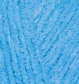 Пряжа для вязания Ализе Softy (100% микрополиэстер) 5х50г/115м цв.364 морская волна