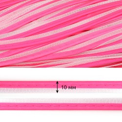 Кант светоотражающий TBY отр.R400 арт.6115 100% пэ цв.розовый уп.100м
