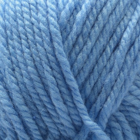 Пряжа для вязания ПЕХ "Осенняя" (25% шерсть, 75% ПАН) 5х200г/150м цв.520 голубая пролеска