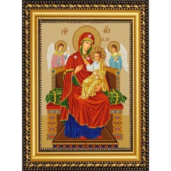 Рисунок на ткани (Бисер) КОНЁК арт. 9219 Богородица Всецарица 29х39см