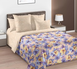 Ткань Перкаль 125 г/м 100% хлопок шир.235 см арт.D.661571П253 цв.песочный рул.33м (±5м)