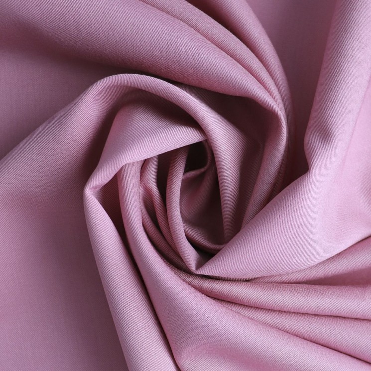 Ткань сатин стрейч 270 г/м2 55% вискоза, 43% полиэстер, 2% спандекс шир.147 см арт.Р.15153.06 цв.06 розовая пудра уп.25м