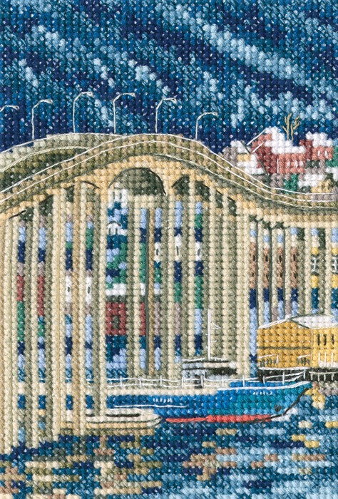 Набор для вышивания РТО арт.C308 Тасманский мост 9х13,5 см