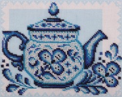 Набор для вышивания KLART арт. 8-181 Волшебное чаепитие 21,5х18 см