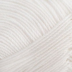 Нитки для вязания "Камелия" (100% хлопок) 4х50г/150м цв.0101 белый С-Пб
