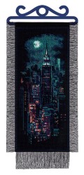Набор для вышивания РИОЛИС арт.1992 Ночной Нью-Йорк 15х31 см