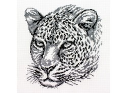 Набор для вышивания нитками БЕЛОСНЕЖКА арт.БЛ.186-14 Леопард 20х21,5см