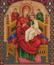Набор для вышивания PANNA арт. CM-1557 Икона Божией Матери Всецарица 25,5х30,5 см