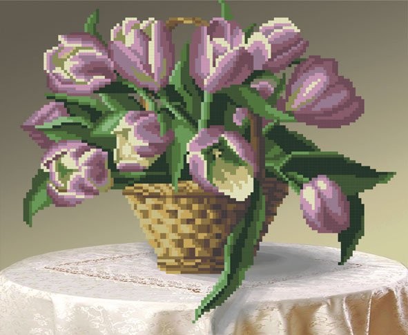 Рисунок на габардине МП СТУДИЯ арт.Г-046 35х40/23х28 см упак (1 шт)