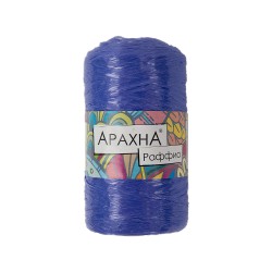 Пряжа ARACHNA Raffia (100% полипропилен) 5х50г/200м цв.28 фиолетовый
