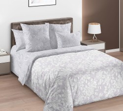 Ткань Перкаль 125 г/м 100% хлопок шир.235 см арт.D.661591П253 цв.серый рул.33м (±5м)