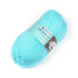 Пряжа для вязания ПЕХ "Бисерная" (100% акрил) 5х100г/450м цв.222 голубая бирюза