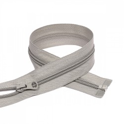 Молния MaxZipper пласт. спираль №5-N 60см цв.F310 св. серый уп.10шт