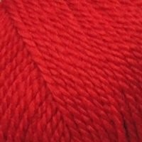 Пряжа для вязания ПЕХ "Мериносовая" (50% шерсть, 50% акрил) 10х100г/200м цв.006 красный