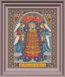 Набор для вышивания бисером GALLA COLLECTION арт.И 038 Икона Божией Матери Прибавление ума 26x32 см