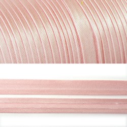 Косая бейка TBY атласная шир.15мм цв.S344 розово-бежевый уп.132 м