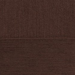 Пряжа для вязания ПЕХ "Детский каприз тёплый" (50% мериносовая шерсть, 50% фибра) 10х50г/125м цв.251 коричневый