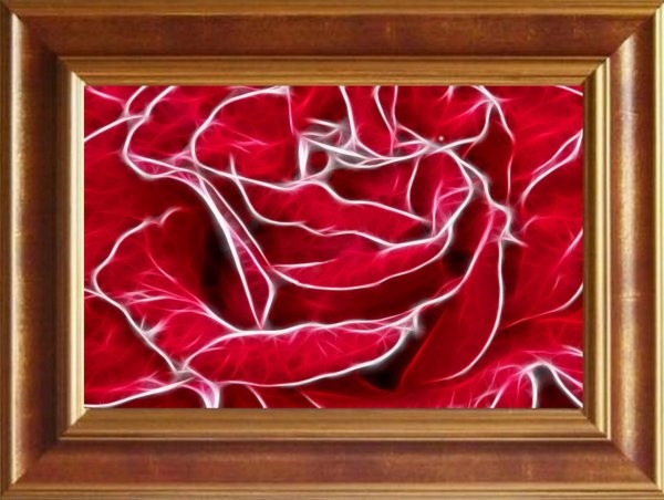 Набор для вышивания бисером ИМПЕРИЯ БИСЕРА арт.ИБ-018 Роза 36х56 см
