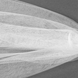 Еврофатин мягкий матовый Hayal Tulle арт.HT.S шир.300см, 100% полиэстер цв. 1 уп.1м - белый