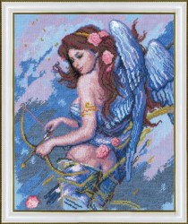 Набор для вышивания ЧАРИВНА МИТЬ арт.269 Ангел с луком 27х33,5 см