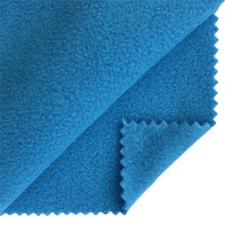 Ткань флис 2-х сторонний TBY-0059-274 190 г/м 100% ПЭ шир.150см цв.F274 ярк.голубой уп.10м (1кг - 3,5м)