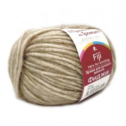 Пряжа для вязания ТРО Фиджи (20% мериносовая шерсть, 60% хлопок, 20% акрил) 5х50г/95м цв.0258 бежевый