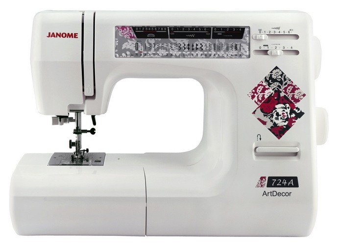 Бытовая швейная машина Janome Art Decor 724 A
