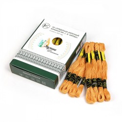 Нитки мулине цв.5402 персиковый 24х8м С-Пб
