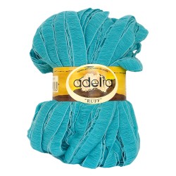 Пряжа ADELIA RUFF (100% акрил) 2х150г/60м СК цв.11 бирюзовый