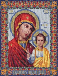 Набор для вышивания PANNA арт. CM-0809 Казанская икона Богородицы 24х29 см